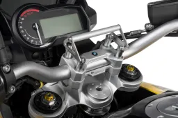 GPS-Anbauadapter auf Lenkerklemmung BMW F900GS/ Adventure, F850GS/ Adventure, für Lenkererhöhung 20mm