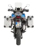 Sistema valigie ZEGA Evo per Honda CRF1000L Africa Twin (2018-) / CRF1000L Adventure Sports volume 31/38, colore portavaligie silver, colore E-S