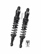 BLACK-T Stereo Federbein Set Stage2 für Indian Scout / Scout Sixty 2015-2021