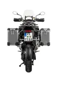 Sistema di valigie ZEGA Pro per Triumph Tiger 1200 (2022-) volume 31/38, colore portavaligie silver, colore alluminio naturale