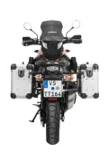 Kit valigie ZEGA Evo per KTM 1050 Adventure/1090 Adventure/1290 Super Adventure/1190 Adventure/1190 Adventure R volume 31/38, colore portavaligie silver, colore And-Black