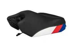 Sella comfort "Style red blue" Fresh Touch, per pilota, riscaldata per BMW R1300GS
