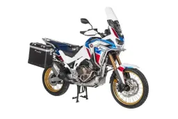 Sistema di valigie ZEGA Pro per Honda CRF1100L Africa Twin (2022-) / Adventure Sports volume 31/38, colore portavaligie silver, colore E-Nero