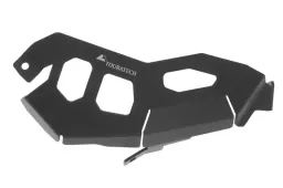 Protezione cilindro/coperchio valvole, alluminio nero, per BMW R1200GS dal 2013/ BMW R1200RT dal 2014/ BMW R1200R dal 2015/ BMW R1200RS