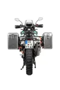 Sistema valigie ZEGA Mundo per KTM 1290 Super Adventure S/R dal 2021, volume 38/45, colore portavaligie silver, colore alluminio natura