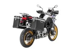 Sistema di valigie ZEGA Pro per F900GS Adventure, F850GS/ Adventure, F800GS(2024-), F750GS volume 38/45, colore portavaligie argento, colore And-S