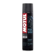 Detergente e cera Motul - 0,4 litri