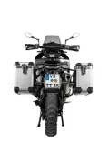 Sistema di valigie ZEGA Pro per Husqvarna Norden 901, KTM 890 Adventure/ 890 Adventure R/ 790 Adventure / 790 Adventure R volume 31/38, colore portavaligie nero, colore And-Black