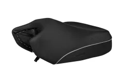 Sella comfort "Line grey" Fresh Touch, per pilota, riscaldata per BMW R1300GS