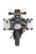 Sistema valigie ZEGA Evo per KTM 1050 Adventure/1090 Adventure/1290 Super Adventure/1190 Adventure/1190 Adventure R volume 38/45, colore portavaligie nero, colore E-S