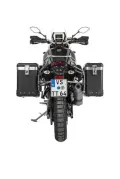 Sistema di valigie ZEGA Pro per Yamaha Tenere 700 / World Raid volume 31/38, colore portavaligie silver, colore E-Nero