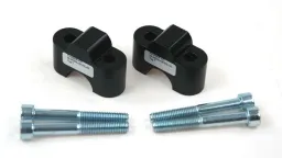 Rialzo manubrio TIPO 7 25 mm nero, per BMW R1100GS/ R1150GS e Honda Transalp/ XRV750/ Varadero